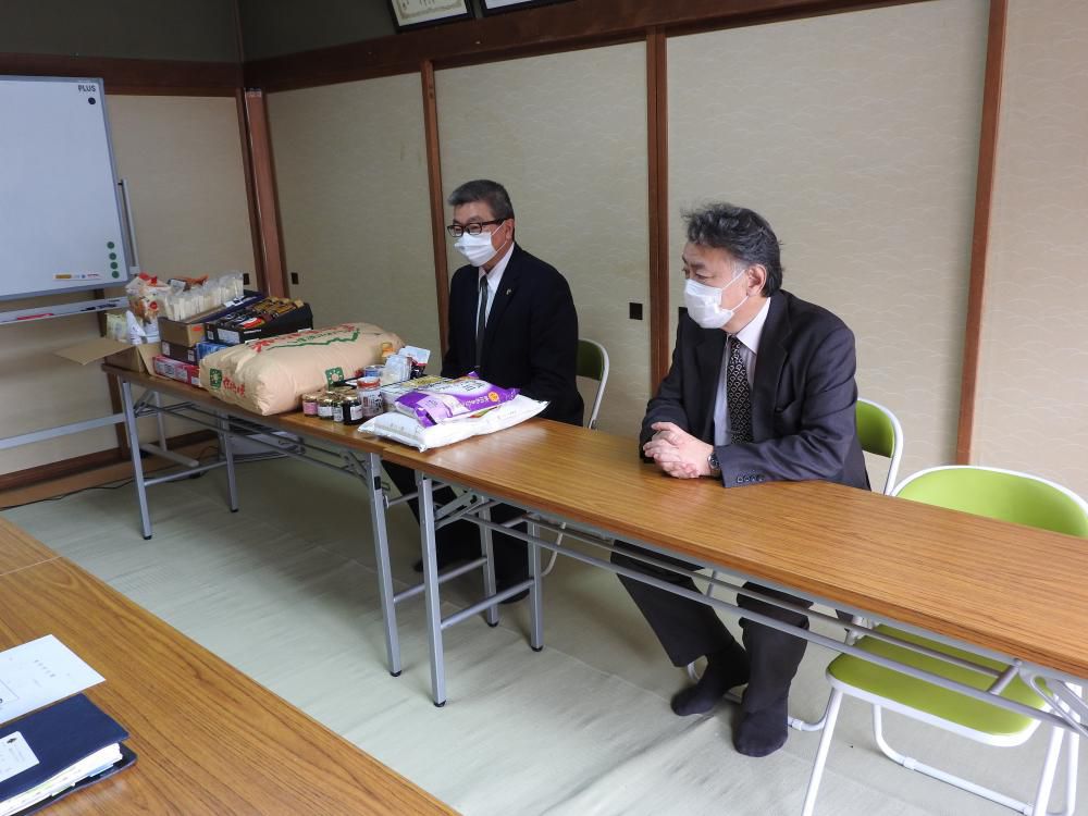 長井ライオンズクラブ様　フードバンク事業へのご寄付ありがとうございます。