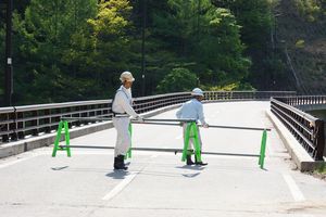 県道２５２木地山九野本線　冬期通行止めが一部解除になりました