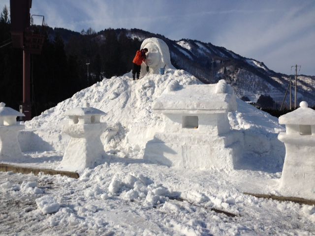 『野川雪まつり』を開催します
