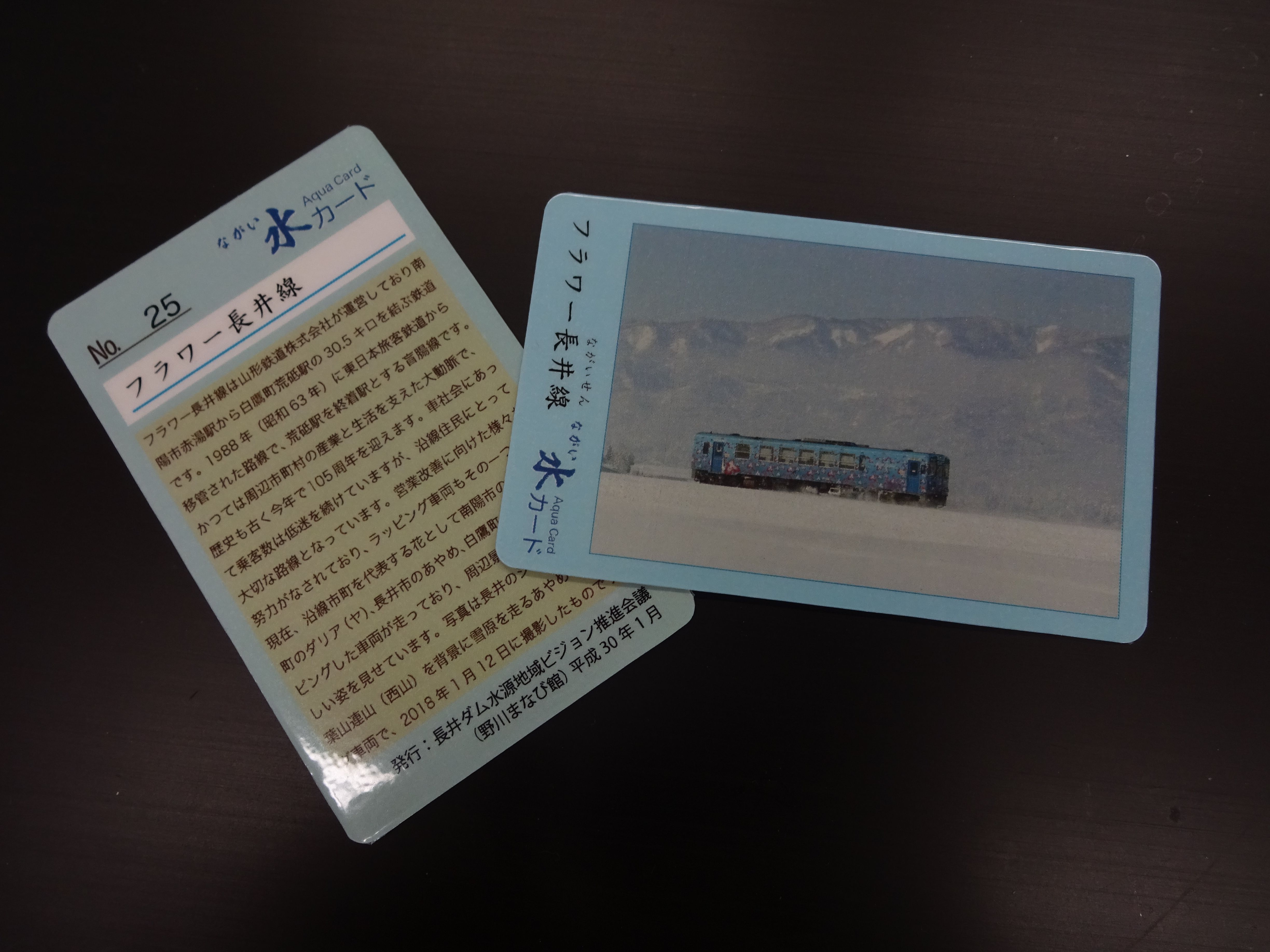 「ながい水カード」NO.25を発行しました。