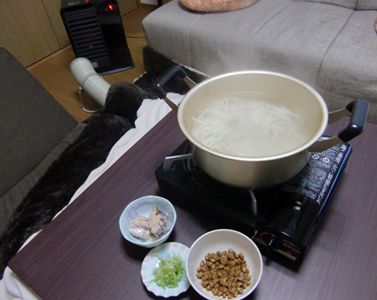 【ひっぱりうどん～海と山の幸の出会い篇】