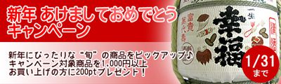 【新年あけましておめでとうキャンペーン！】