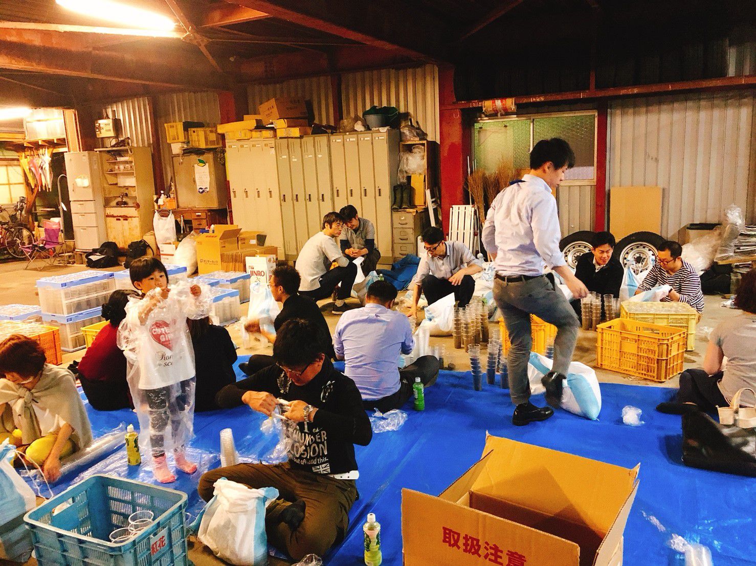 夢灯準備準備
