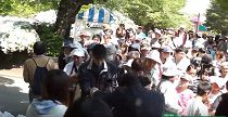 白つつじ祭り開園式（H28.5.14) 