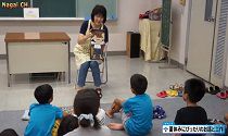 楽しい！　市立図書館夏のイベント（H28.8.2） 