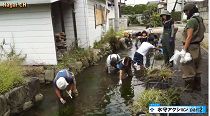 水守アクションPart2～木蓮川～（H28.9.3)