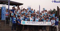 水辺で乾杯2017in宮舟着場舟通し水路（H29.7.7) 