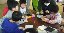 豊田地区土曜らんど「だんご下げと餅つき」（H30.1.13) 