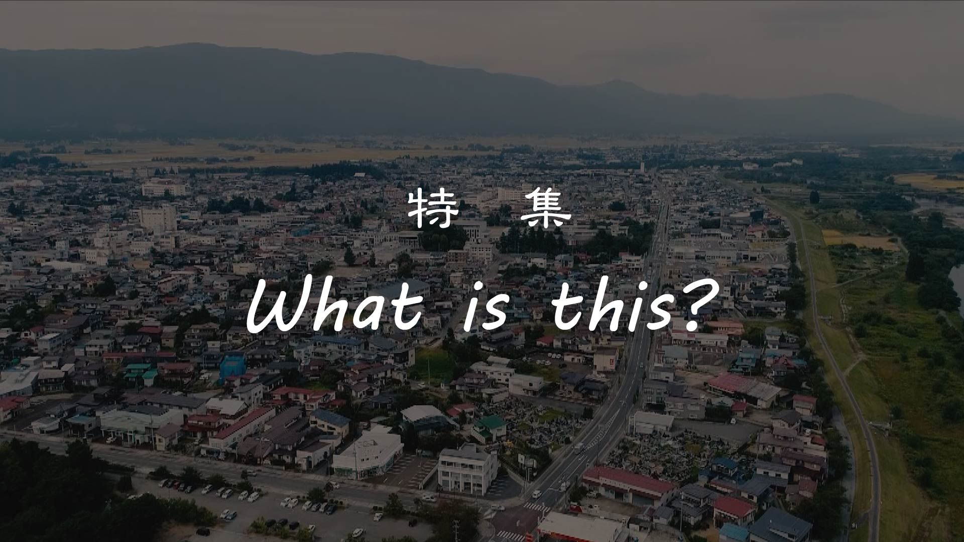 【長井市】 特集 『What is this？』 長井の四季総集 編