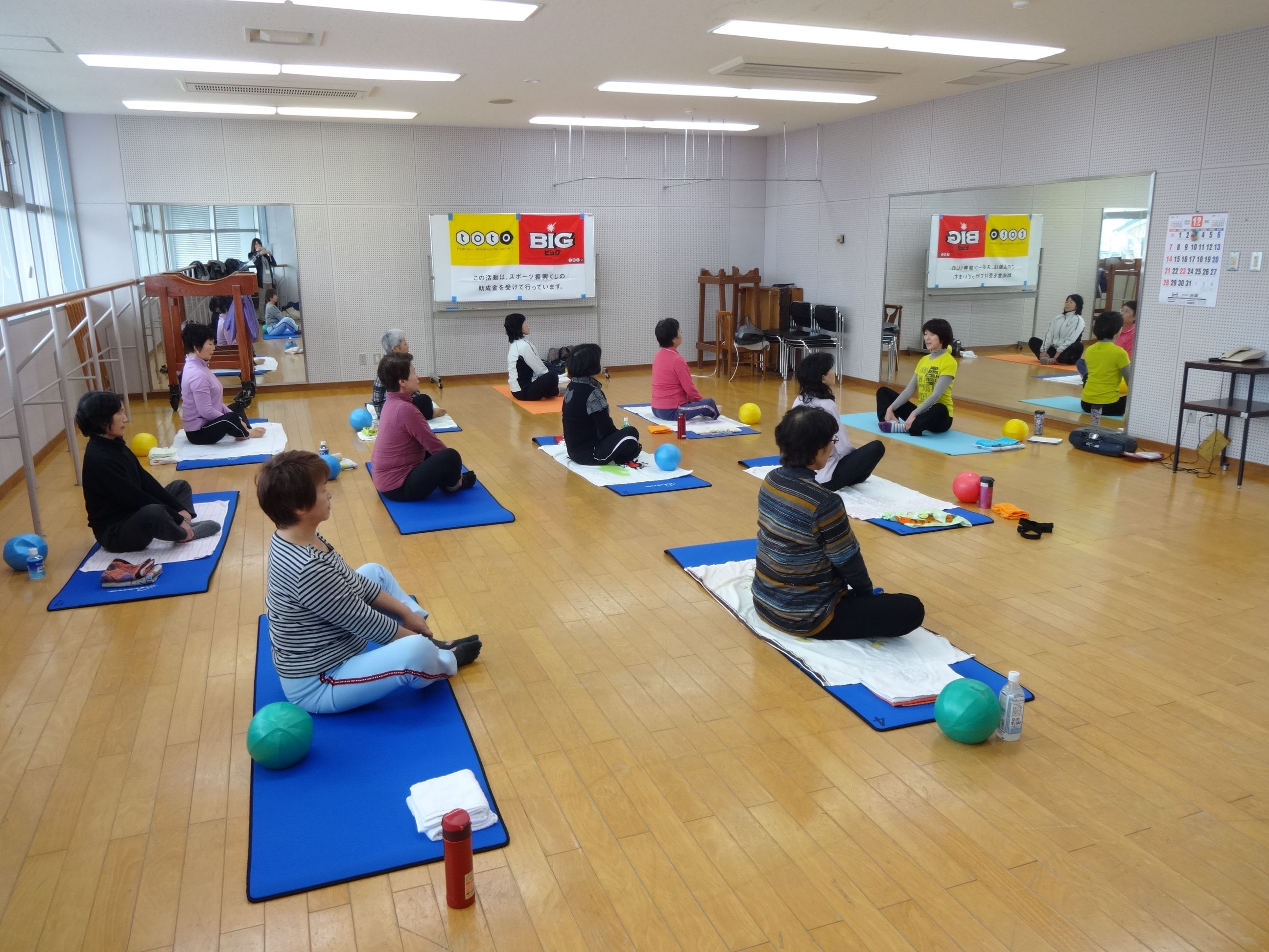 ★ピラティス教室(後期)最終回★