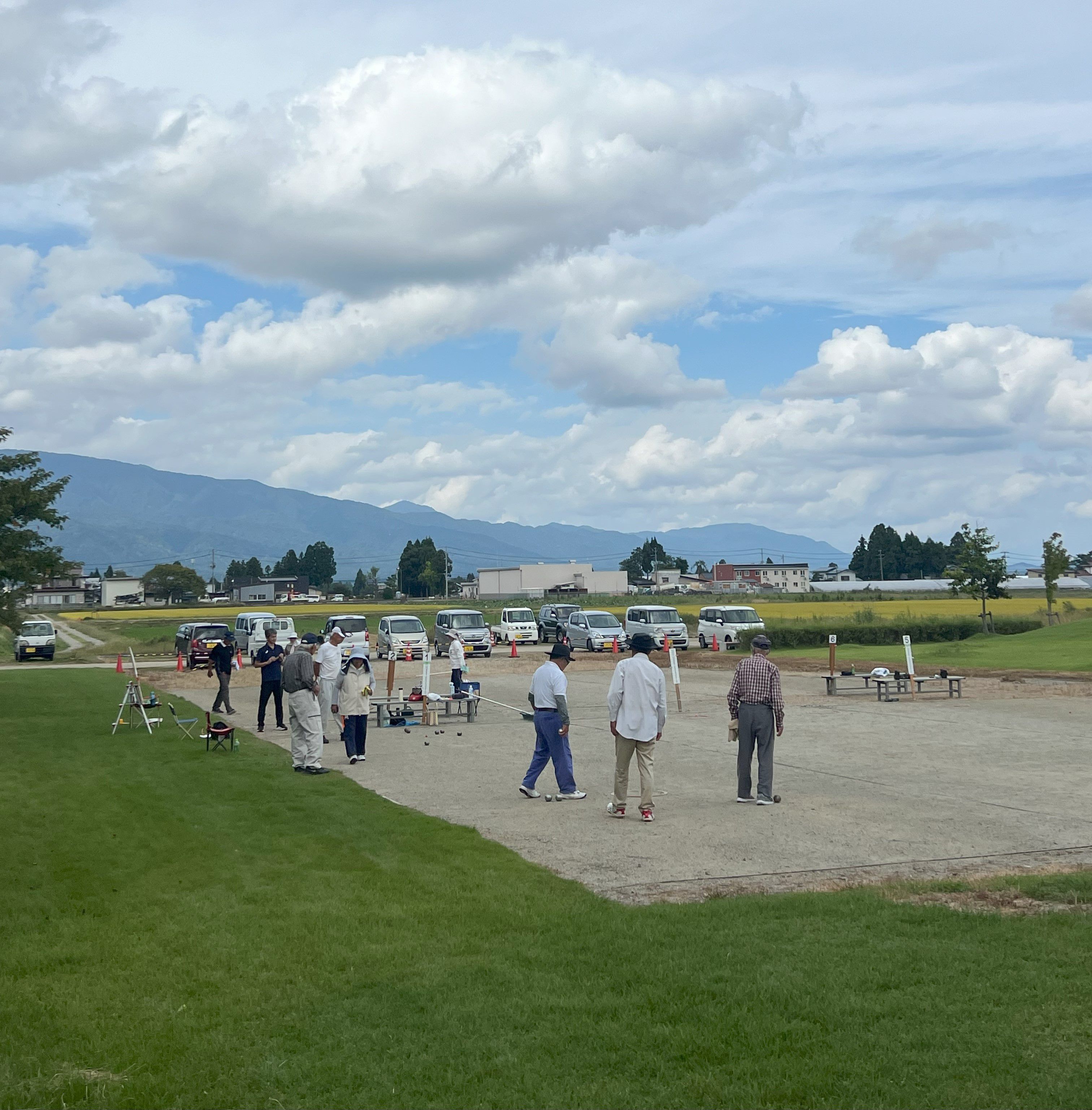 長井市民ペタンク大会を開催しました。