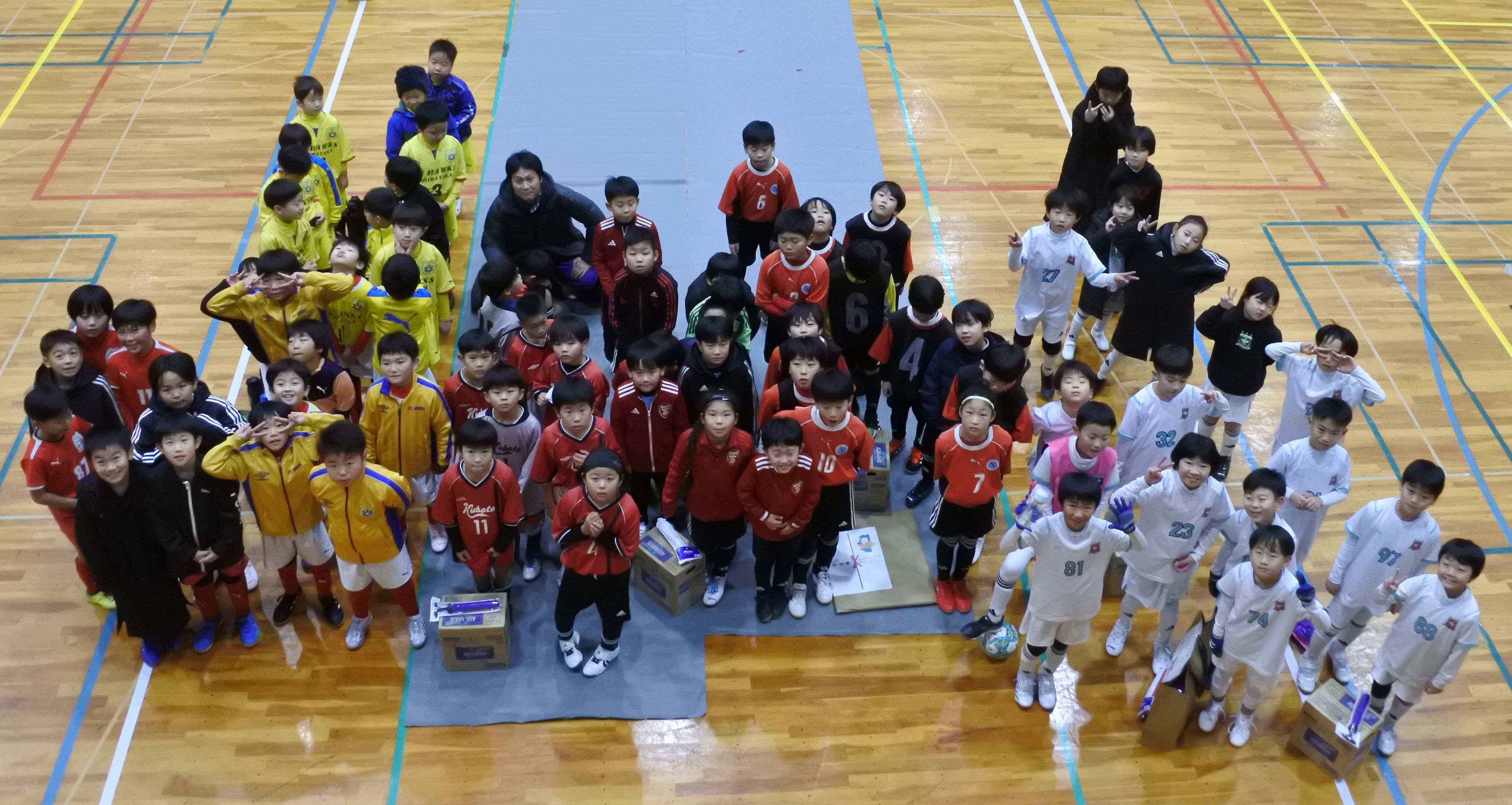 第８回　山形工房杯キッズフットサル大会を開催しました。