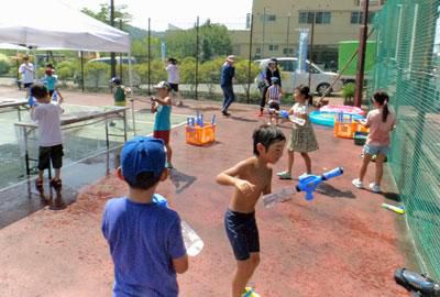 ☆やんちゃ放課後ひろば～夏休み会で水あそびをしました