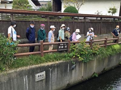 ☆水路をめぐる「まち歩き観光」を行いました