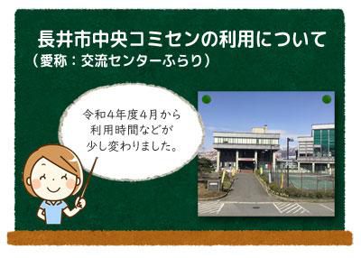 ☆施設の利用について～利用時間などが変更になりました