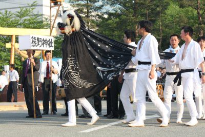 【第21回ながい黒獅子まつり～夜の部スタート！】