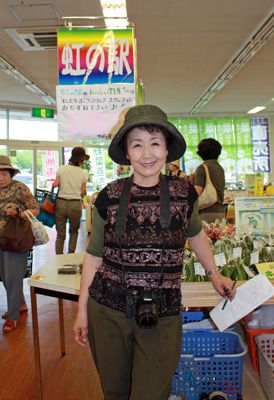 【加藤登紀子さんが菜なポートにいらっしゃいました】