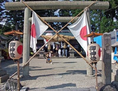 【おしっさま～例祭が行われています】