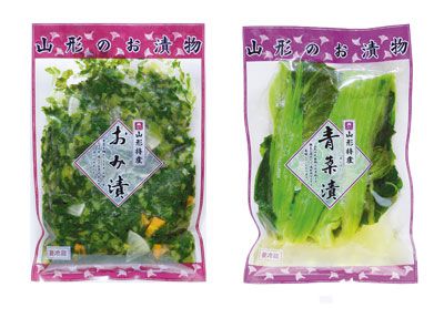 【青菜漬とおみ漬】