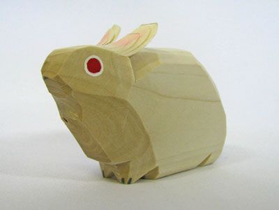 【2011年干支  うさぎの置物入りました】
