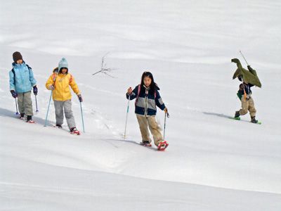 【縄文村スノーシュー・ハイキング2011】