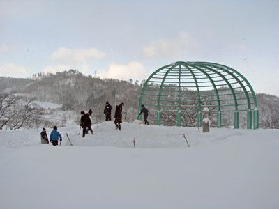 【カウントダウン～ながい雪灯り回廊まつり2011】