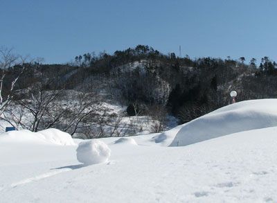 【雪のひな祭り】
