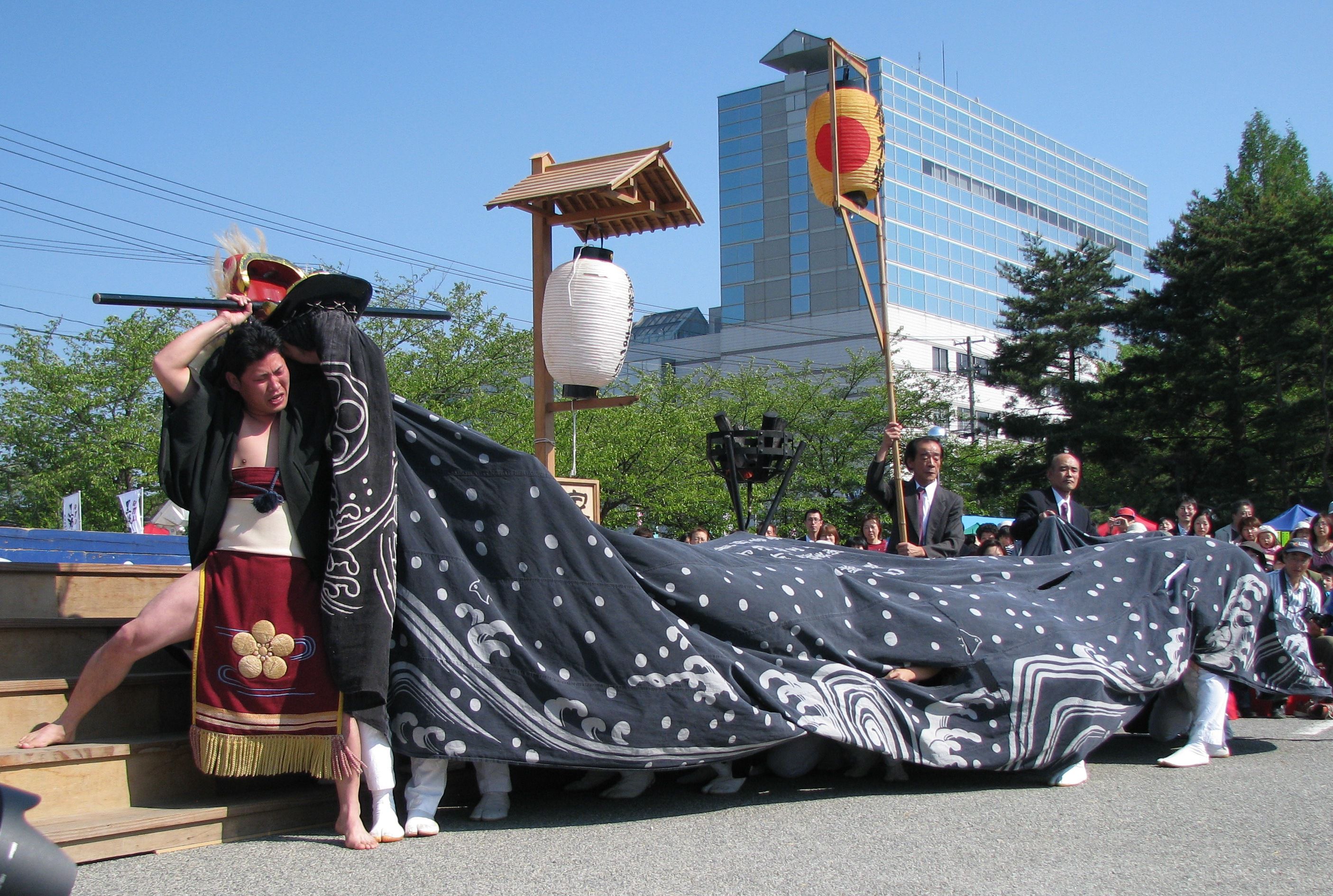 【第23回ながい黒獅子まつり～平山　熊野神社】