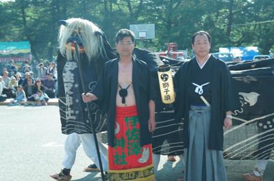 【第23回ながい黒獅子まつり～上伊佐沢　伊佐沢神社】