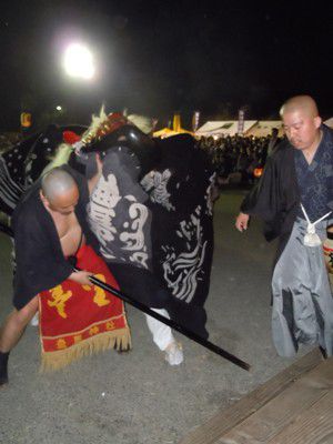 【第23回ながい黒獅子まつり～時庭　豊里神社】