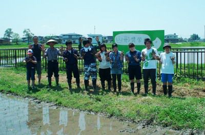 【奨学米プロジェクト～田植え終了です！】