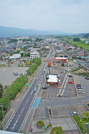 【長井市内を一望！】