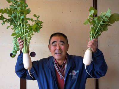 【花作大根でそばをいただく会～俵屋】