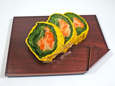 【めでたいお漬物！『青菜菊巻』】