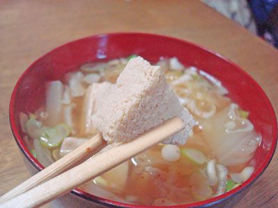 【冬季限定！ふるさとの味『大石の凍み豆腐』】