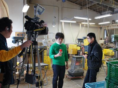 【2/26 けん玉を作っている「山形工房」がピヨたまに！】