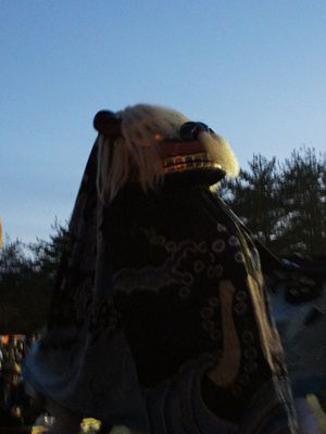 【第24回ながい黒獅子まつり～川原沢　巨四王神社】