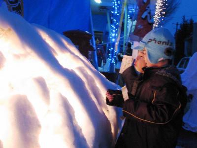 【2月1日、雪灯り回廊まつり2014開催！】