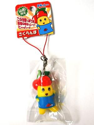 【山形限定　さくらんぼストラップ♪】
