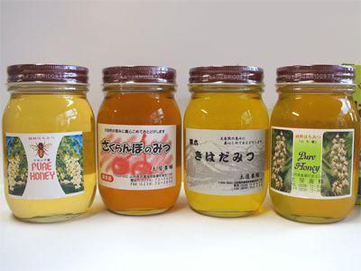 【山形県産！とろ～り純粋はちみつ】