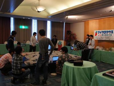 【明日のマイクロマウス東北地区大会に向けて試走会開催！】