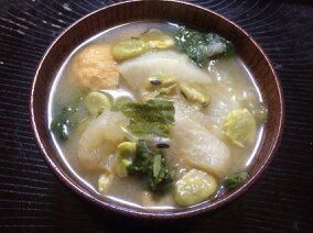 【“うちまめ”でかぶ汁いかがですか？！】