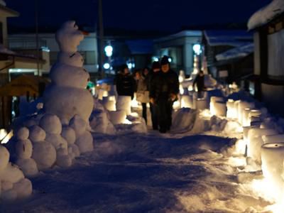 【ながい雪灯り回廊まつり2015】