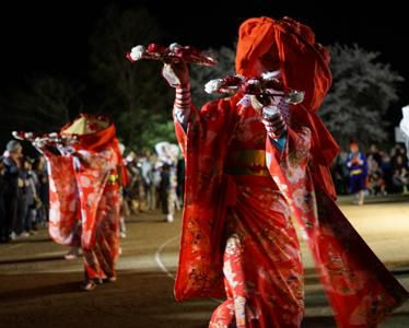【花びらの妖精の舞？伊佐沢念佛踊り(予告）】