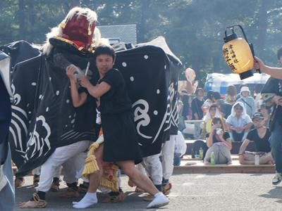 【第26回ながい黒獅子まつり～津嶋神社(草岡)】