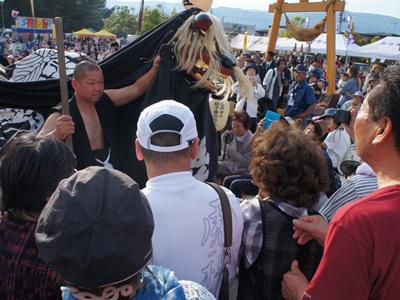 【第26回ながい黒獅子まつり～五所神社(寺泉)】
