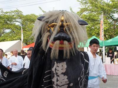 【第26回ながい黒獅子まつり～伊佐沢神社(上伊佐沢)】