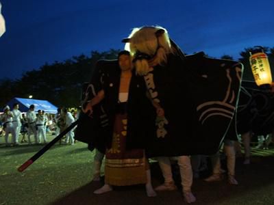 【第26回ながい黒獅子まつり～稲荷神社(九野本)】