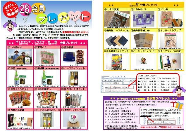 【『ながいファン倶楽部』会員更新のお知らせ】