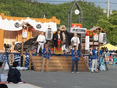 【第27回ながい黒獅子まつり～伊佐沢神社(上伊佐沢）】